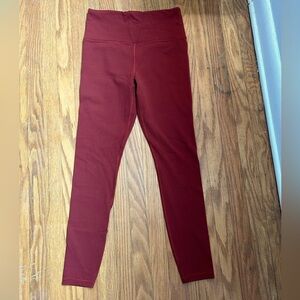 Athleta Ultra High Rise Elation Tight, Russet Brown, Small